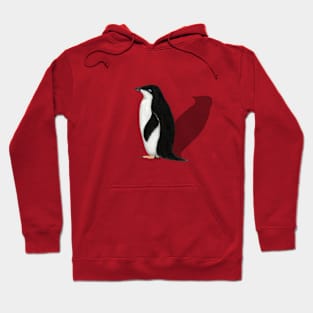 Adelie Penguin with Shadow Hoodie